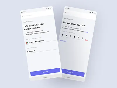 Phone number verification code create account design digital emai email illustration login mobile otp phone number referral register shot signin signup typography ui ux verification