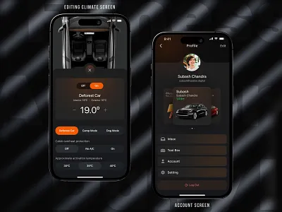 Mobile App - Electric cars app design apps automotive car car app car dashboard car panel cars electric car electric cars electric vehicle mobile app mobile apps motor design rent rental rental app rental car app tesla vehicle
