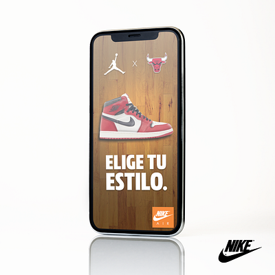 Historia Instagram Nike Air Jordan 1