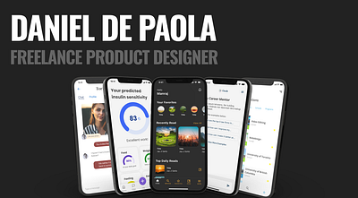 I've updated my portfolio app design dpaola mobile mobile design portfolio ui ux