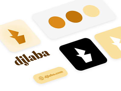 Djlaba Logo & Web brand design brand identity logo design visual identity