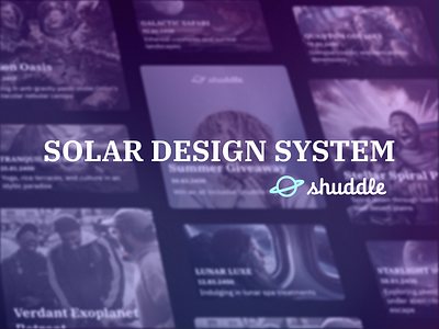 Solar Design System - Systems Design Course app design design system figma ui