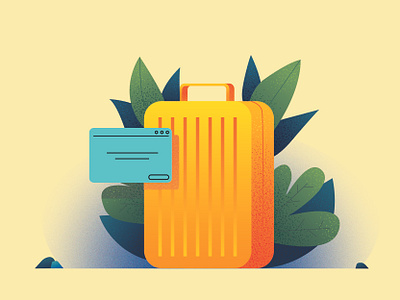 suitcase illustration