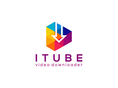 ITUBE app branding design graphic design icon illustration logo minimal ui vector