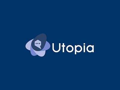 Utopia app branding design graphic design icon illustration logo minimal ui vector