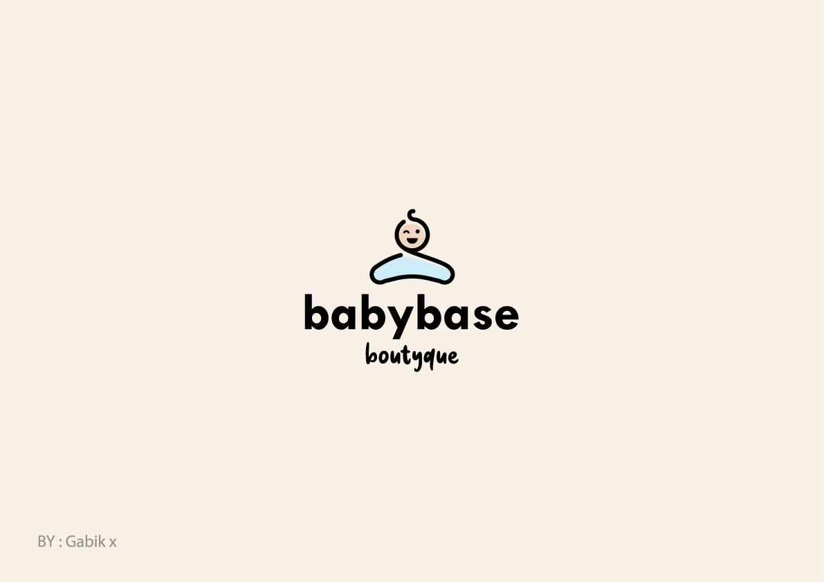 Baby clothes logo by stonesuc on Dribbble