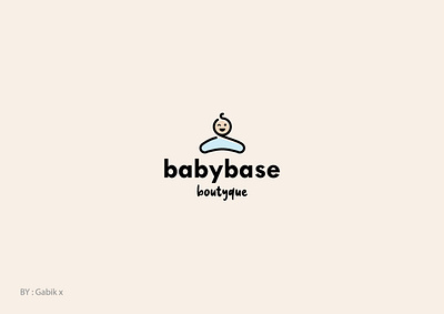 Baby clothes logo baby clothes branding design graphic design illustration illustrator logo typography vector