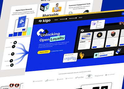 Loyalty program web app landing page app branding business design internet landing page loyalty modern program reward shopify ui unlock ux web app webflow wordpress
