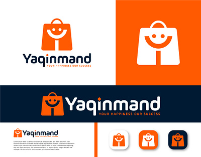 Shoping Brand Logo Design branding design graphic design illustration logo typo typography ui ux vector