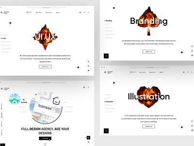 Ace Design - Website 3d agency app branding design design agency hero landing page ui web design website