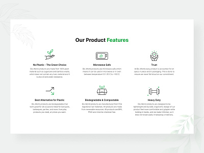 Product Features figma ui ux web website