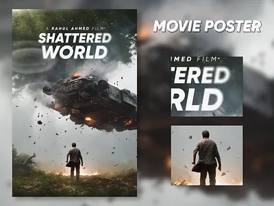 Movie Poster Design #001 bangladesh cinema poster creative poster design graphic design movie poster design poster design project poster vectart web series poster