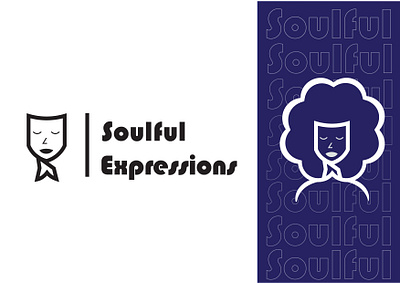 Soulful Expressions branding design illustration logo