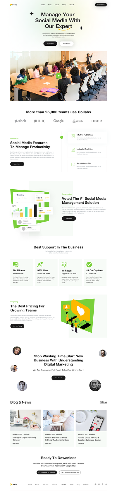 Sass-Social Media design graphic design webflow