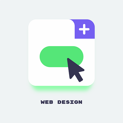 Web Design Icon ab browser button click freelance designer hire mouse tab testing ui ux web web design web designer web master webflow website wordpress