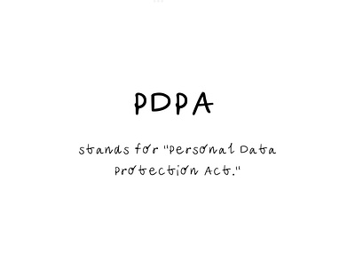 PDPA Fonts, inspired by the law creative fonts design fonts fonts art fonts for artwork fonts for kids fonts for work