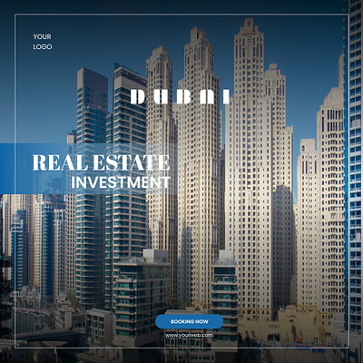 Real Estate Post Design banner branding graphic design instagram post poster real estate real estate post