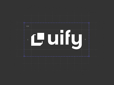 Build internal AI-powered apps in no time with uify.io black design grid landing page logo logo design low code ui