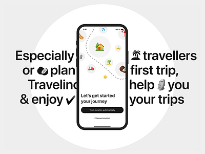 Travel App appdesign application clean design ios mobileapp product design prototype travel ui uiux ux