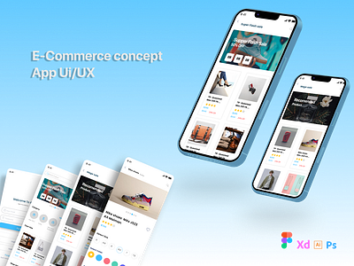 E-Commerce App UIUX customerjourney digitalshopping ecommerceappdesign mobilecommerce productdiscovery retailappux seamlesscheckout shoppingappui ui userexperience visualdesign