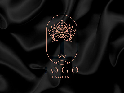 Beauty Salon Logo abstract beauty logo company logo corporate logo creative logo gallery iconic logo logo logo inspiration logo template logouniverse makeup minimal minimal tree salon logo shop loog symbolic logo tree vintage