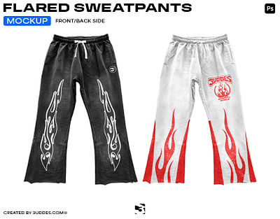 Flared Sweatpants Mockup apparel apparel design apparel mockup clothes mockup clothing clothing brand clothing design clothing mockup design fashion mockup flared sweatpants flared sweatpants mockup pants pants design pants mockup streetwear brand streetwear clothing sweatpants sweatpants design sweatpants mockup