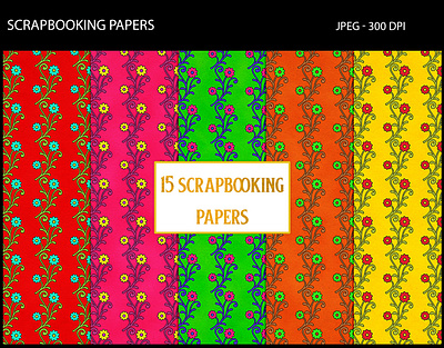 Scrapbooking Papers backgrounds floral patterns scrapbooking textures