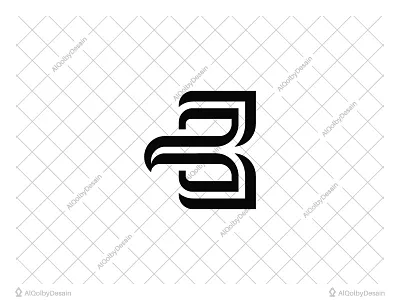 Logo B or 3 Eagles 3 eagle initial letter b logo logodesigner modern