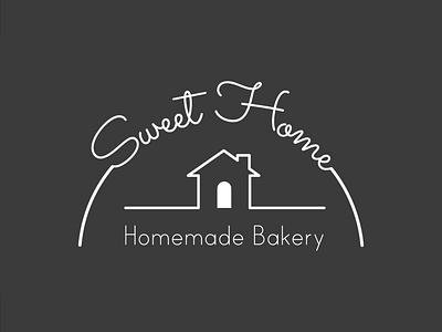 Sweet home logo animation animation branding illustration logo logo animation motion graphics