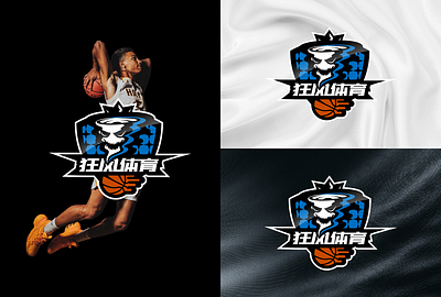 Logo，Basketball Team Logo design illustration logo
