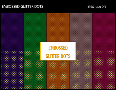 Embossed Glitter Dots backgrounds embossed glitter gold patterns
