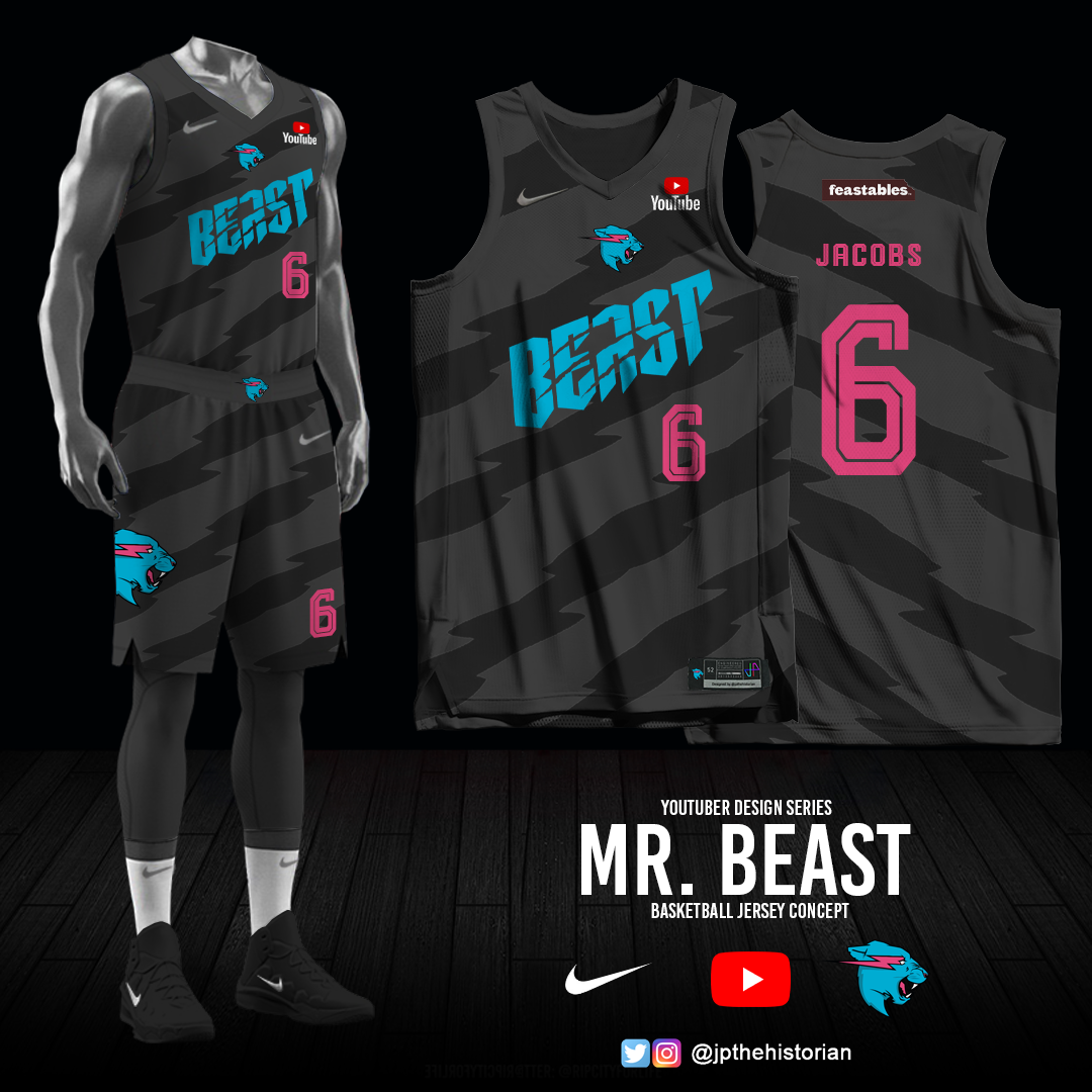 Mr. Beast Basketball Jersey Designs by 𝕵𝖔𝖍𝖓 𝕻𝖆𝖚𝖑 𝕮𝖆𝖓𝖔𝖓𝖎𝖌𝖔 on Dribbble