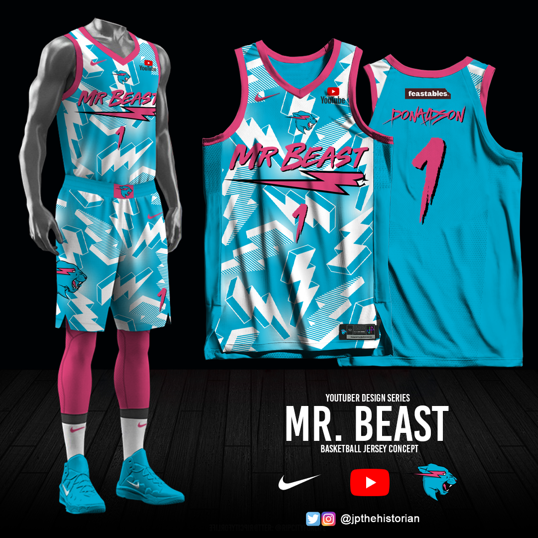 Mr. Beast Basketball Jersey Designs by 𝕵𝖔𝖍𝖓 𝕻𝖆𝖚𝖑 𝕮𝖆𝖓𝖔𝖓𝖎𝖌𝖔 on Dribbble