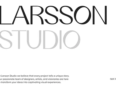 Design Studio design designstudio landing page ui
