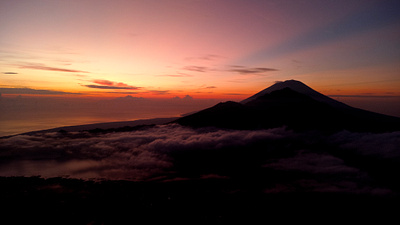 Sunrise at Batur (Bali, Indonesia)