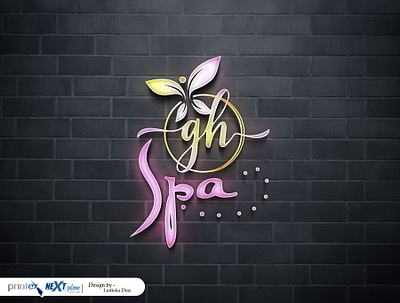 Gh SPA Logo Outputs graphic design logo