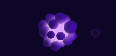 Spline - Spheres Interaction 3d animation motion graphics