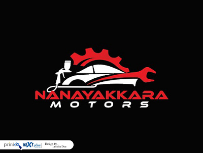 Nanayakkara Motors Logo Outputs graphic design logo