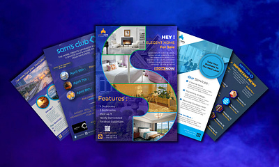I will design creative flyer for corporate,real estate medical a business flyer corporate flyer flyer flyer design real estate flyer real estate flyer for instagram