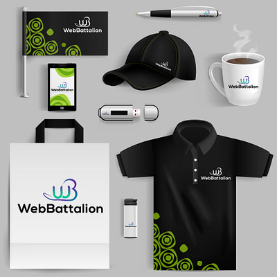 Wab Battalion besness branding design graphic design illustration logo tech vector