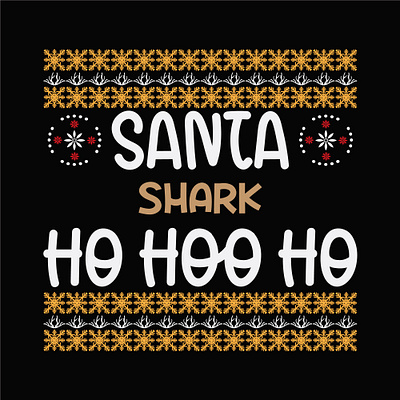 Santa shark ho hoo ho