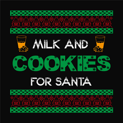 Milk and cookies for Santa