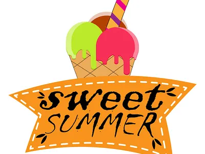 Sweet Summer T-shirt Design design graphic design graphics t shirt design illustration kids t shirt t shirt design typography typography t shirt design