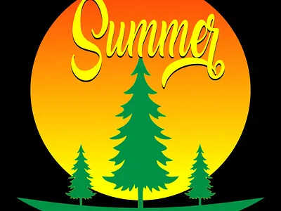 Summer T-shirt Design design graphic graphic design graphics t shirt design illustration t shirt t shirt design typography typography t shirt design