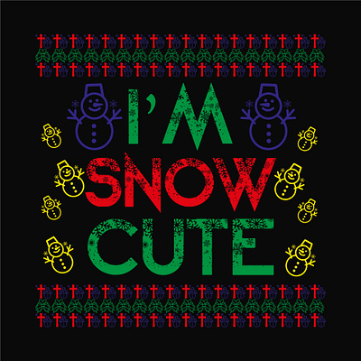 I'm snow cute