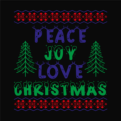 Peace love joy Christmas