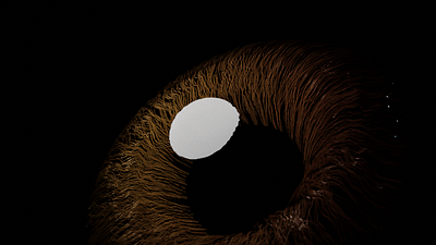 THE E Y E 👁 3d abstract design animation blender design eyes inspiration