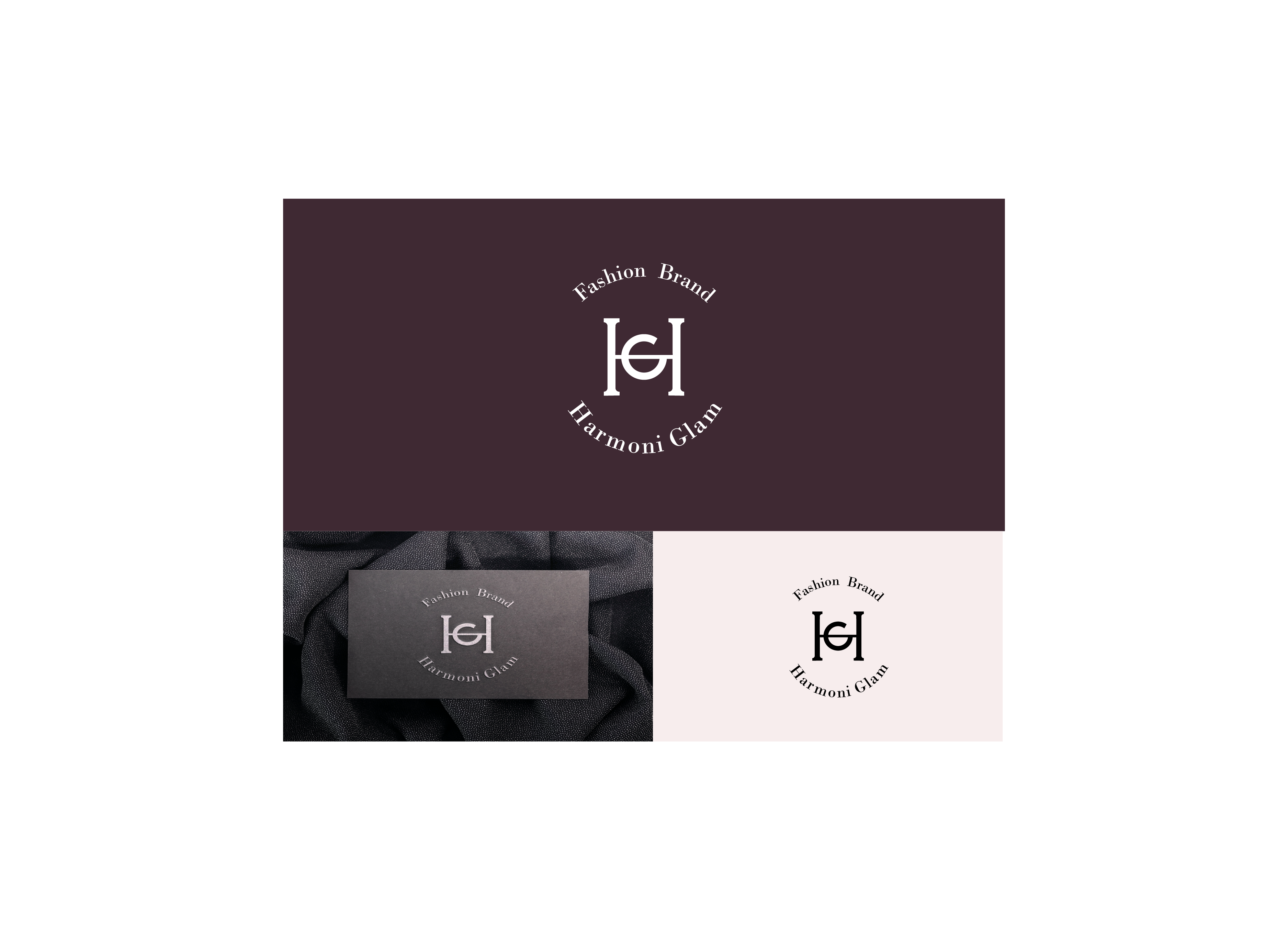 Harmoni Glam Fashion Brand Logo Design Concept 3d branding brands circles clothing cloths colors design fashion fashions fonts graphic design illustration logo logos motion graphics typography ui ux vector