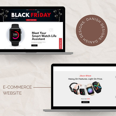 E-Commerce Website Design ecommerce landingpage website websitedesign wordpress