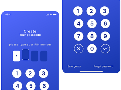 Lock screen Design using Lunacy by Taiwo Adegbule on Dribbble